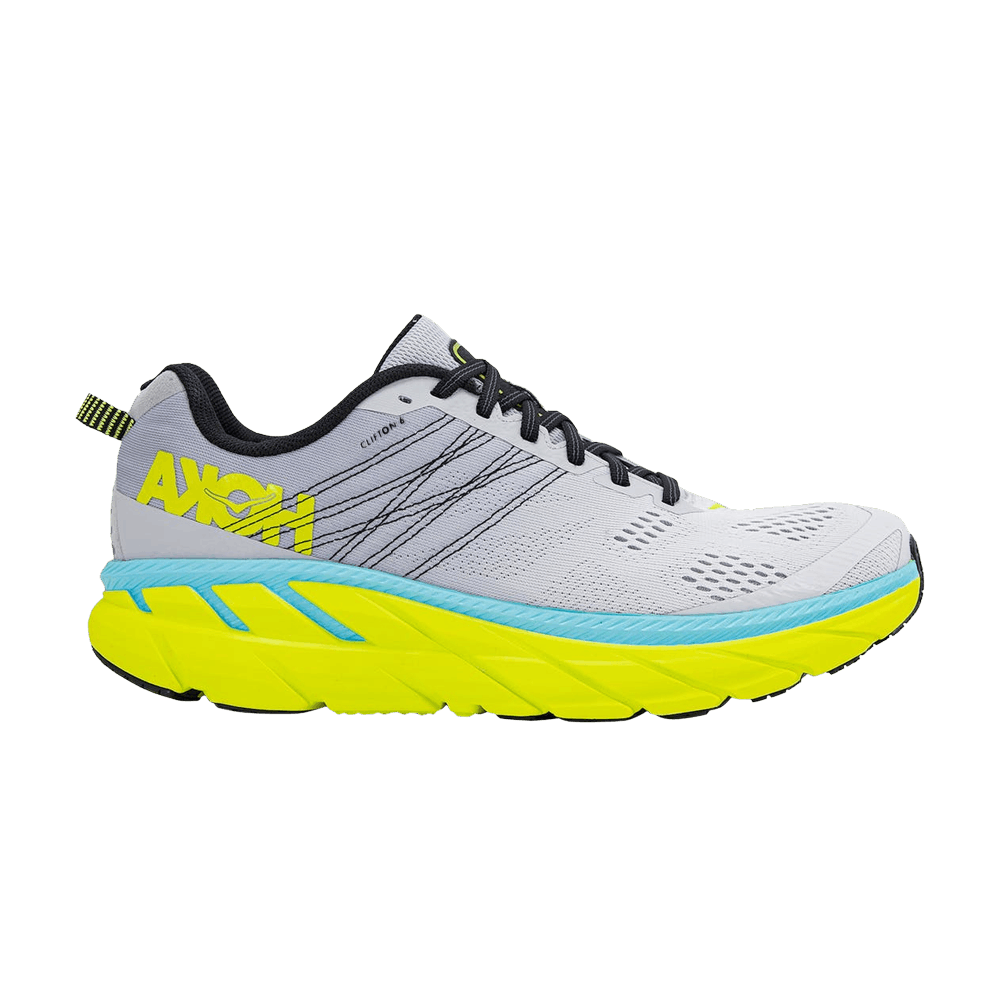 Hoka Clifton 6 Lunar Rock Nimbus Cloud