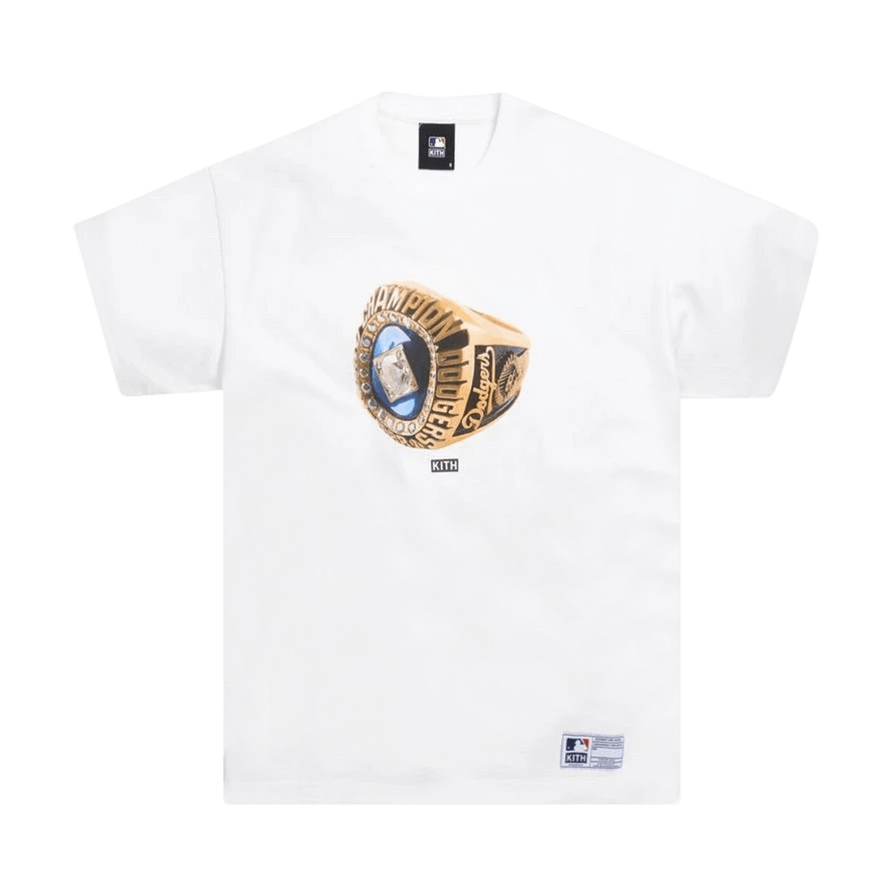Buy Kith x Dodgers LA Champions Short-Sleeve Tee 'White