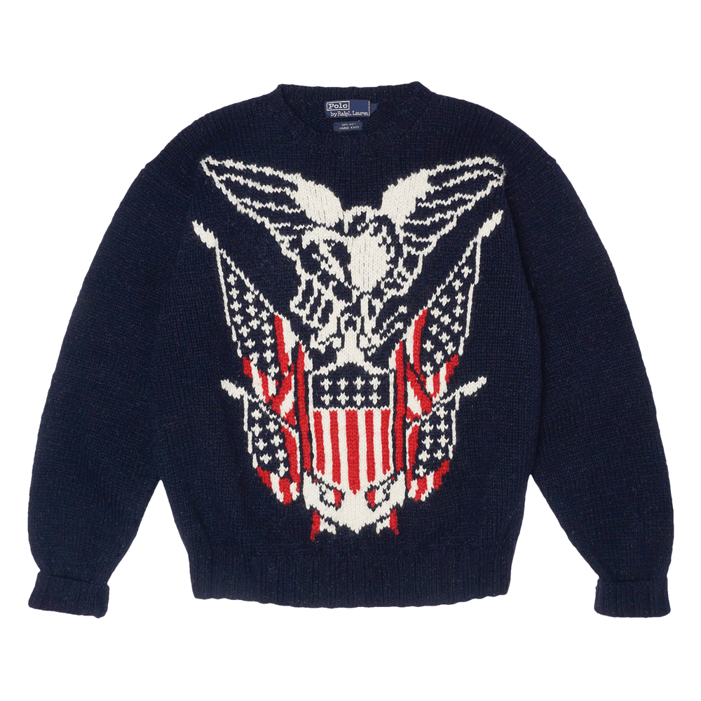 Ralph lauren eagle sweater 2025