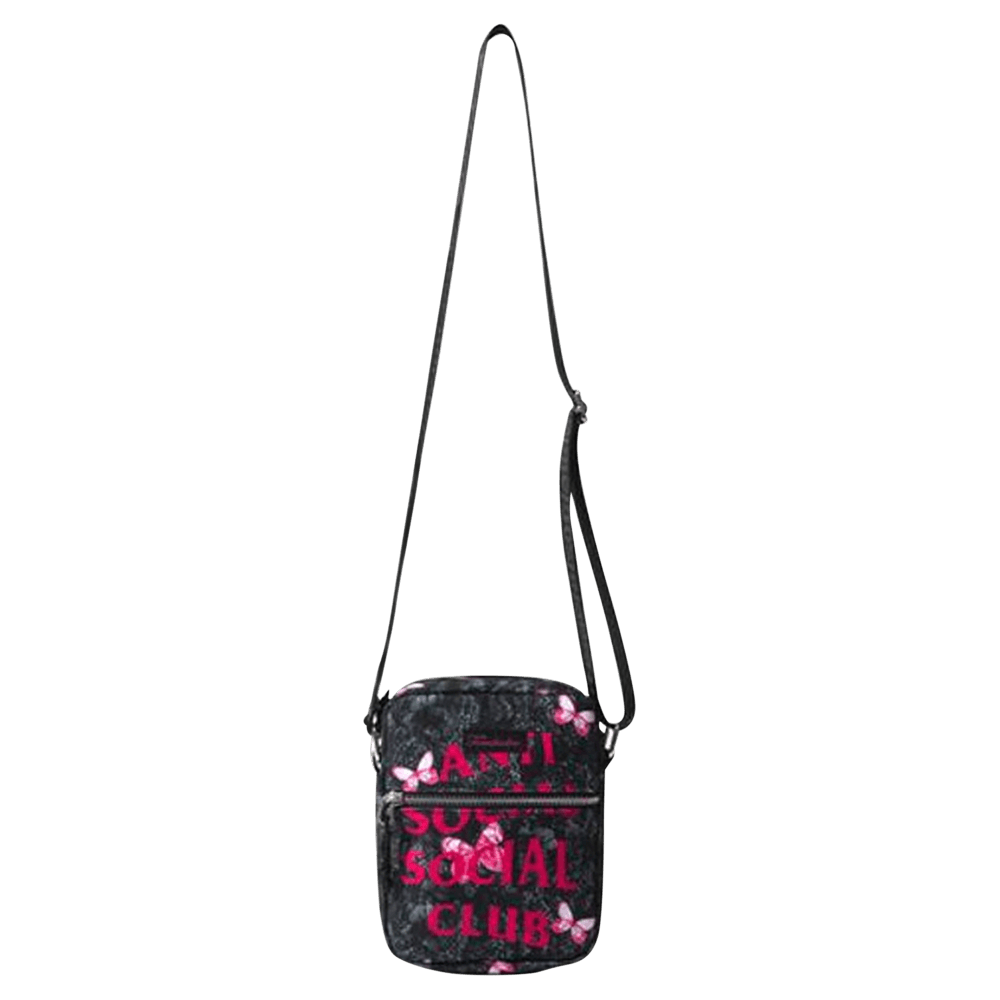 Buy Anti Social Social Club Kawaii Sidebag 'Black' - 1020