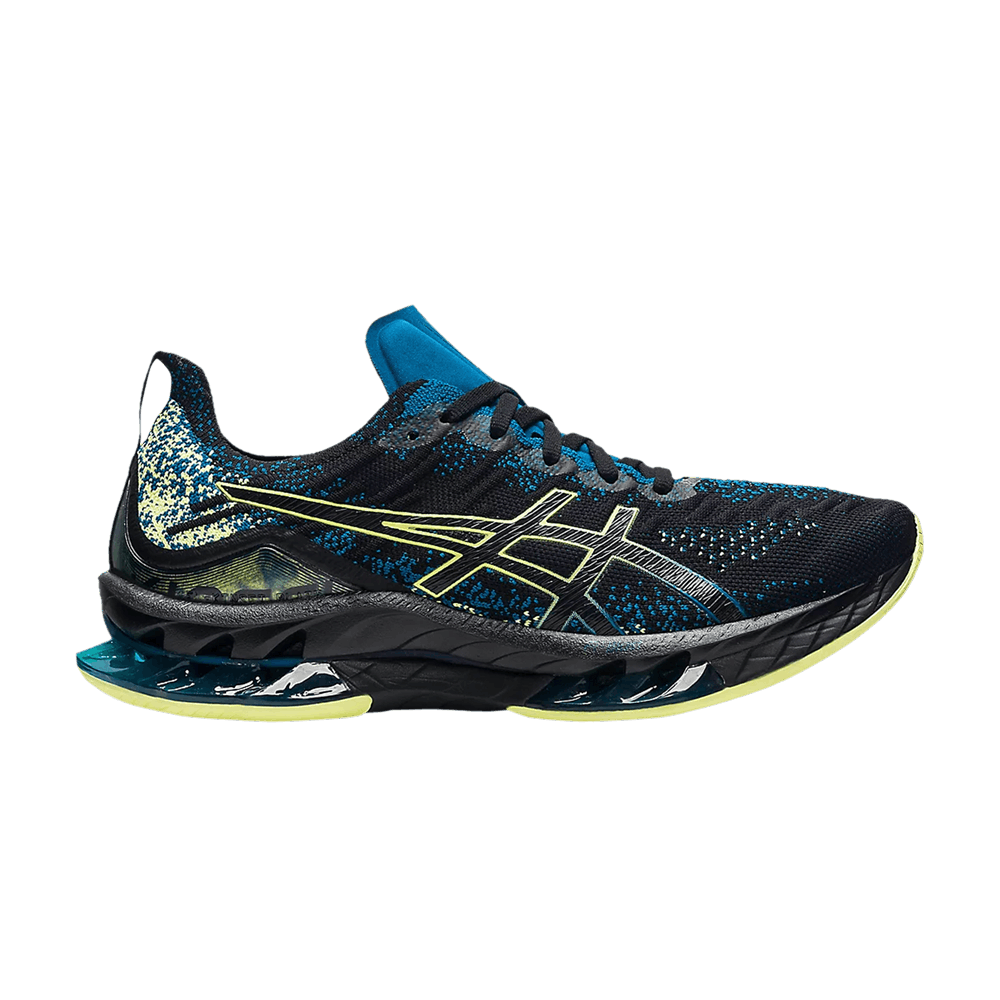 Asics Kinsei Blast Black Glow Yellow