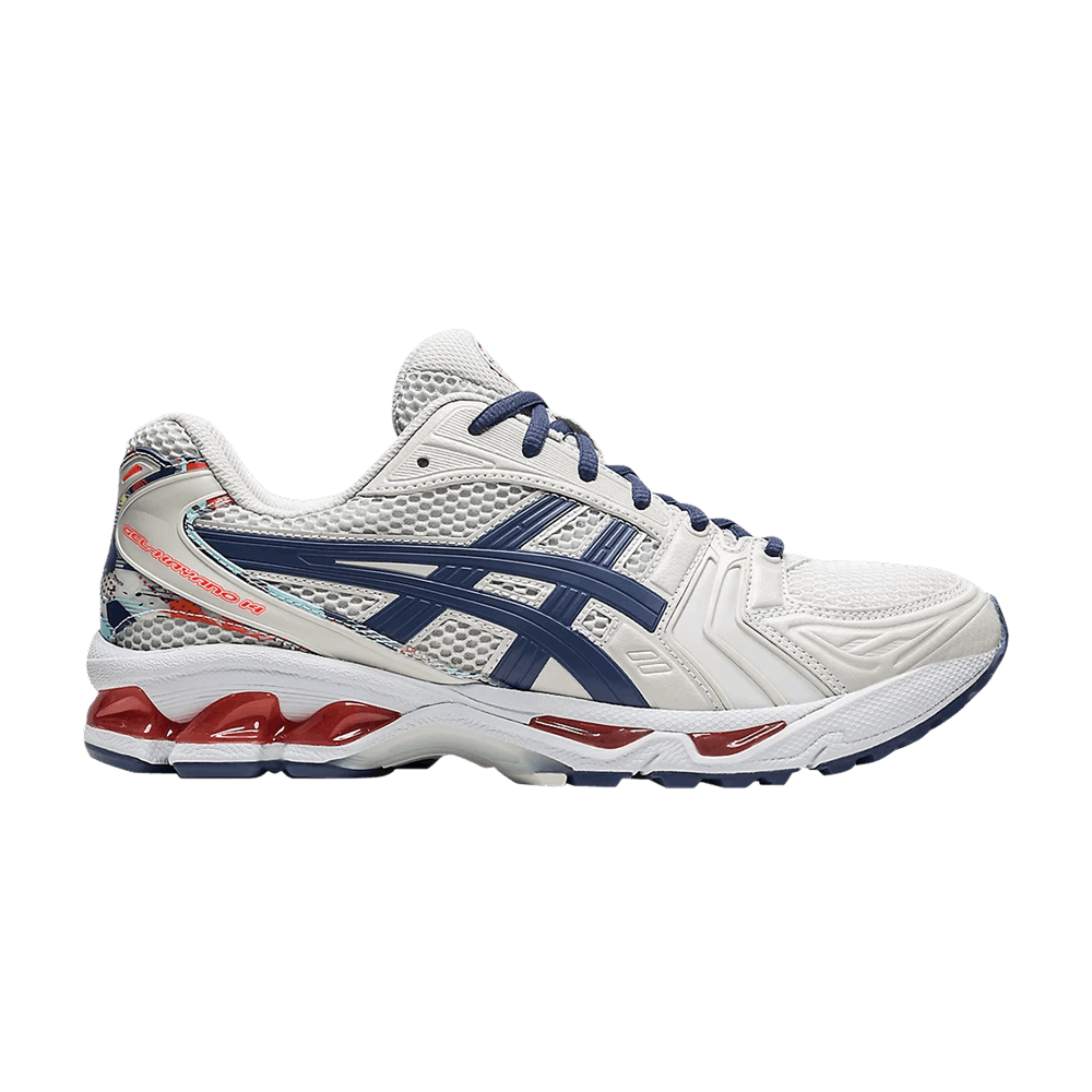 Asics Gel Kayano 14 Glacier Grey Thunder Blue