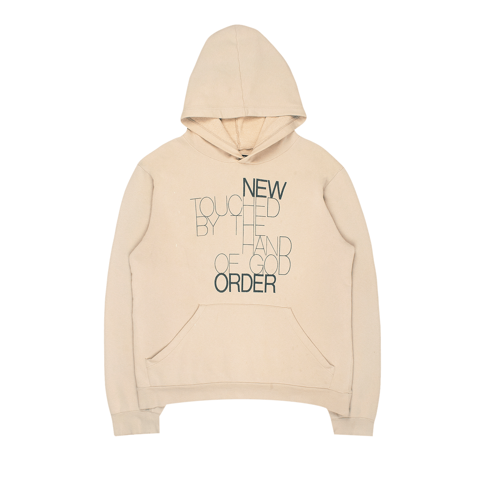 Buy Vintage Raf Simons New Order Hoodie 'Cream' - 0459