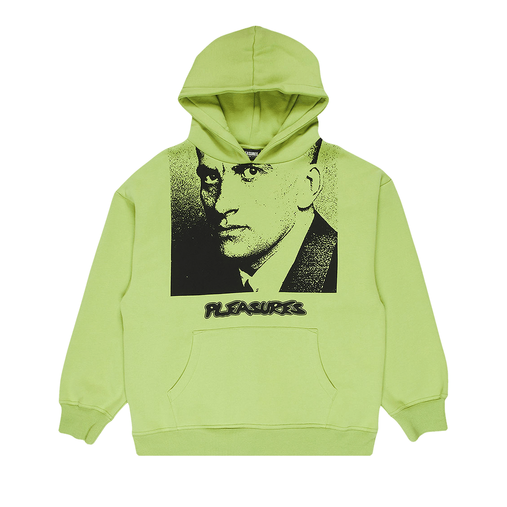 Buy Pleasures Backbone Hoodie Green P21F024 GREE GOAT