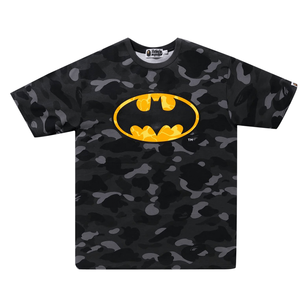 Buy BAPE x DC Batman Color Camo Tee 'Black' - 1H23 109 908 BLACK