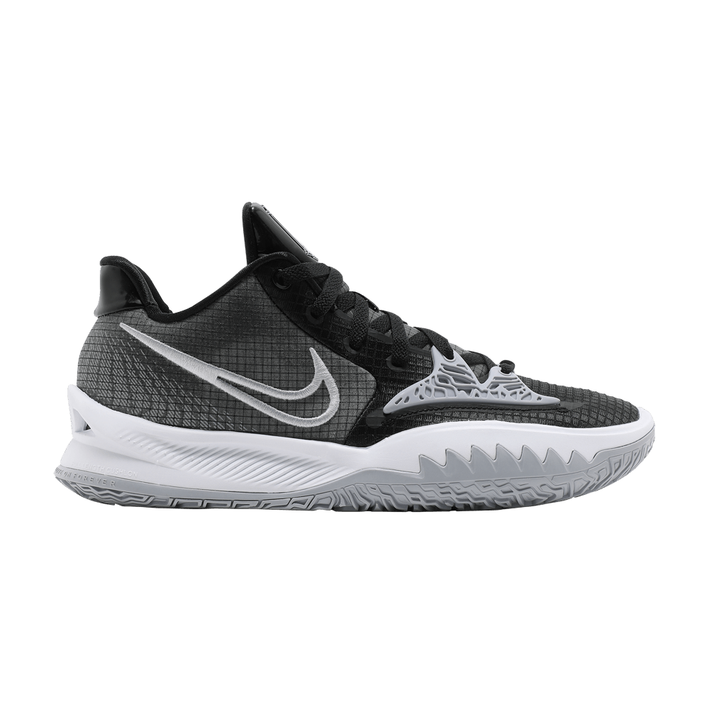 Kyrie 4 gray and black sale