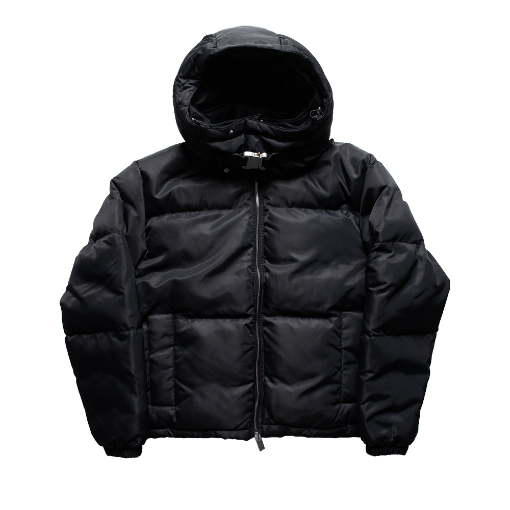 Buy 1017 ALYX 9SM Hooded Puffer Jacket With Buckle 'Black ...