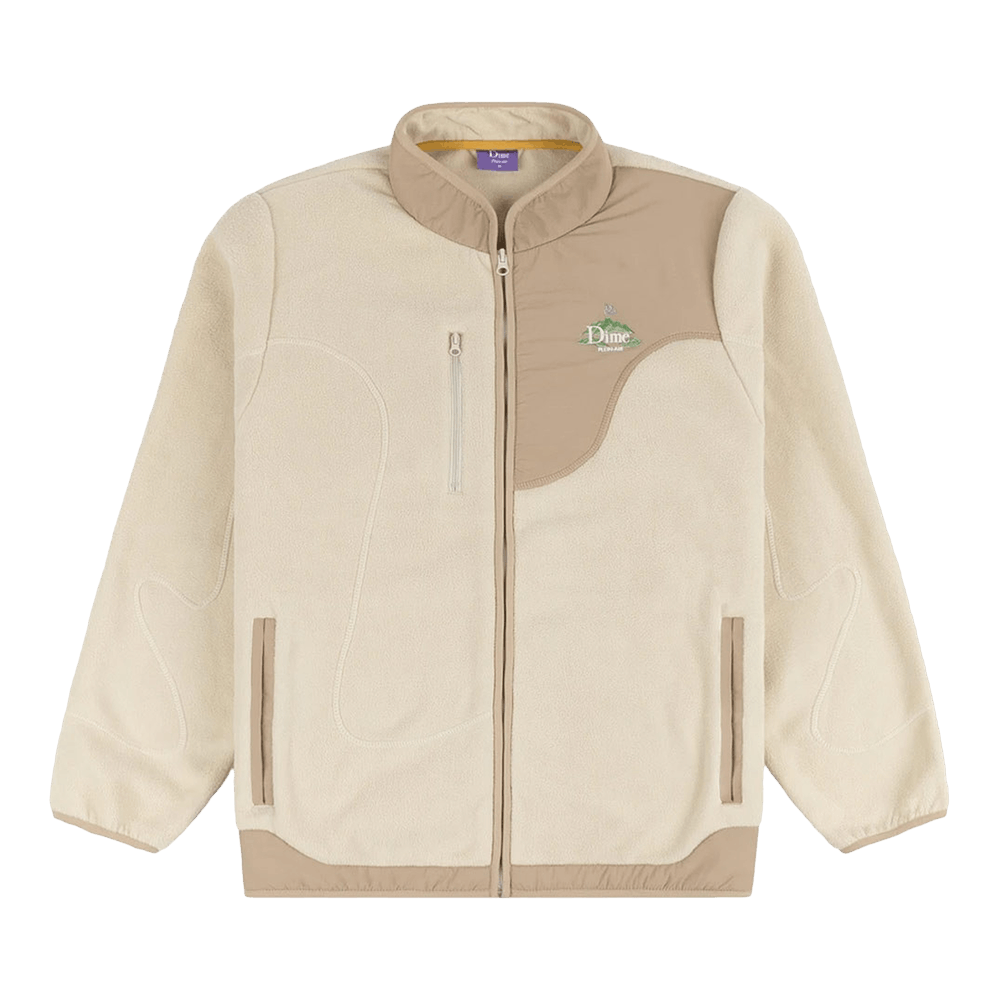 Buy Dime Plein-Air Polar Fleece Jacket 'Cream' - DIMES001CRE | GOAT