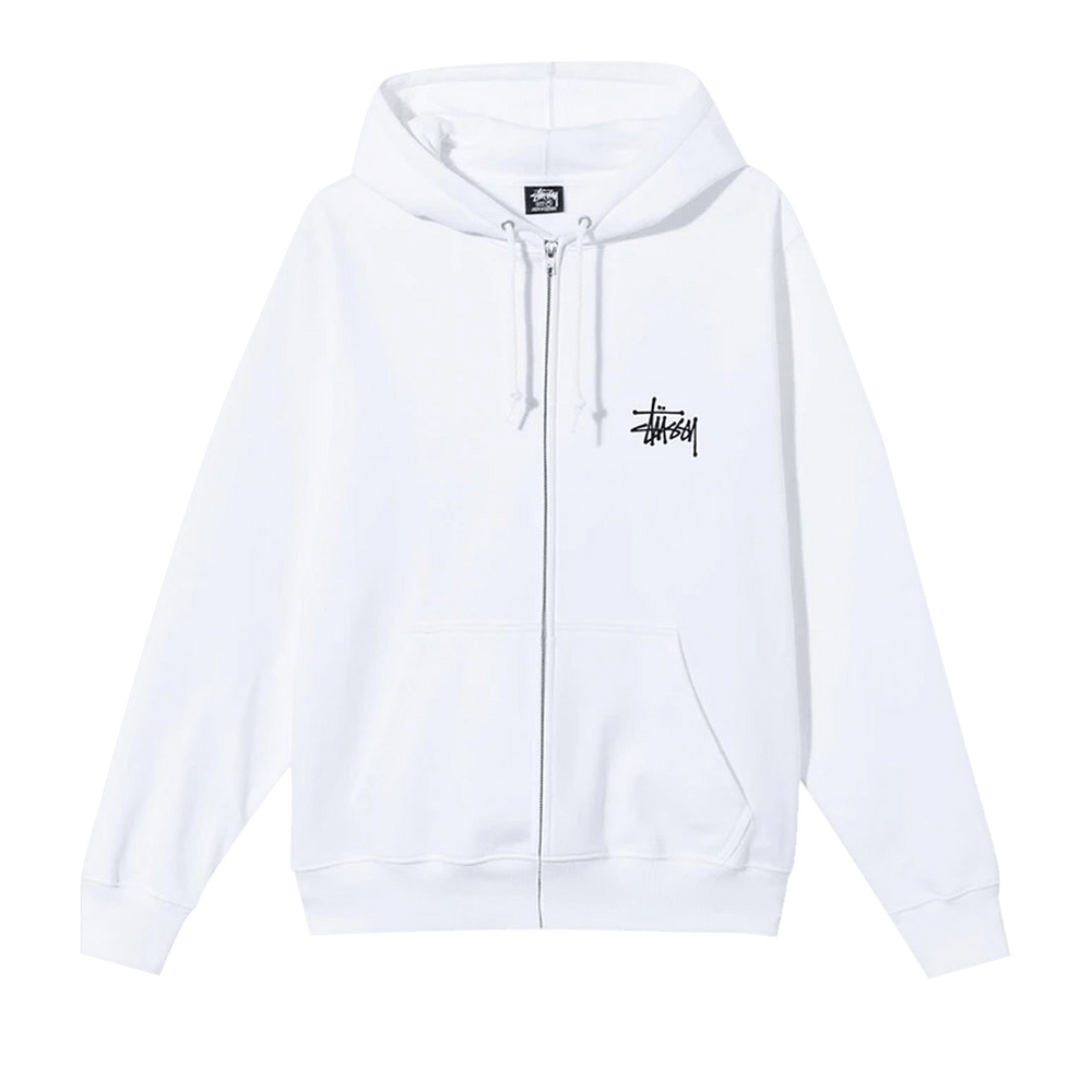 Size xl Stussy Basic Zip Hood 'White'