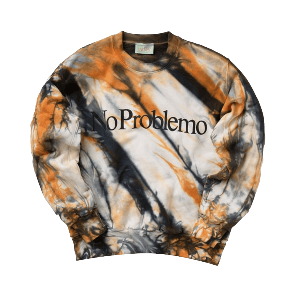 Buy Aries No Problemo Sweatshirt 'Tiger Dye' - FSAR20222 TIGE | GOAT