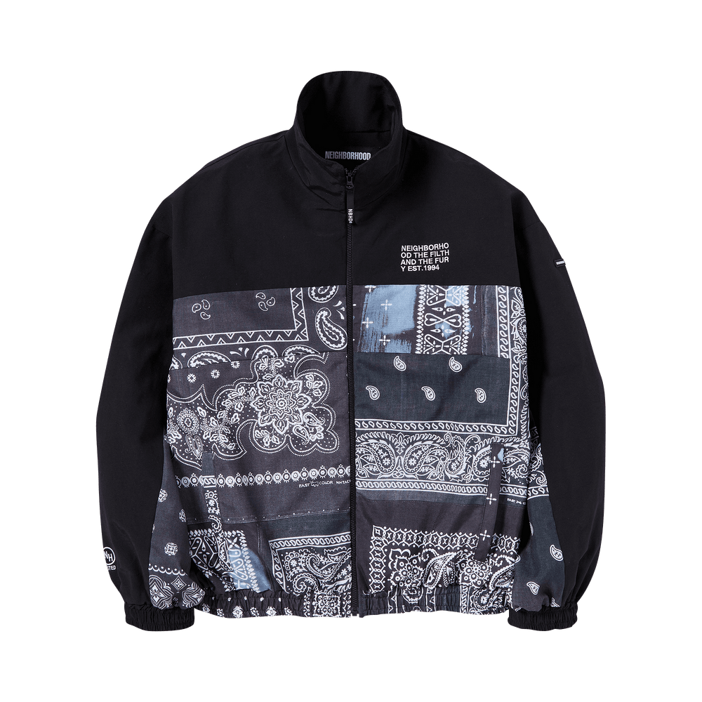 激安超特価 最大80%オフ  Chopped Bandana Neighborhood Buy Track 'Black Jacket ジャケット・アウター