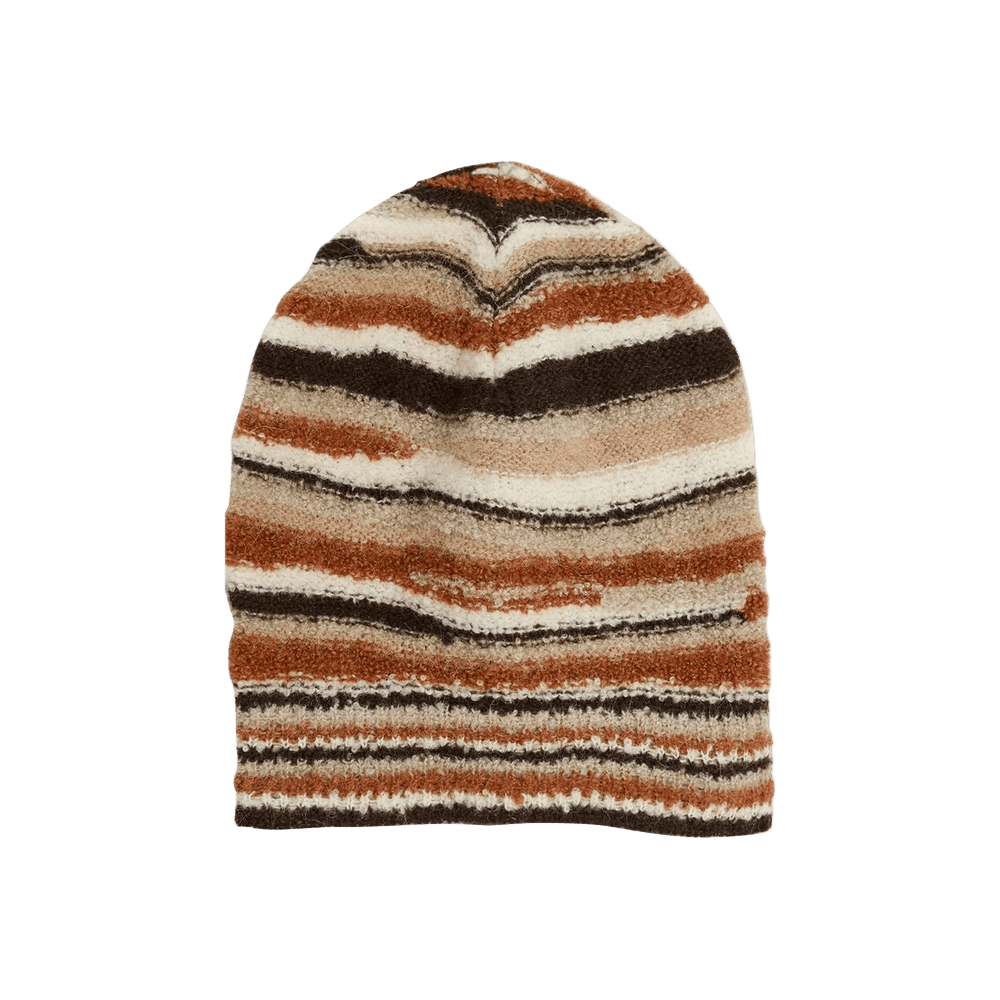 Buy ERL Knit Beanie 'Brown' - ERL03K005 BROW | GOAT