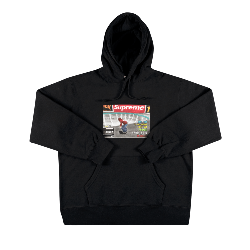 Buy Supreme x Thrasher Hooded Sweatshirt 'Black' - FW21SW98 BLACK | GOAT