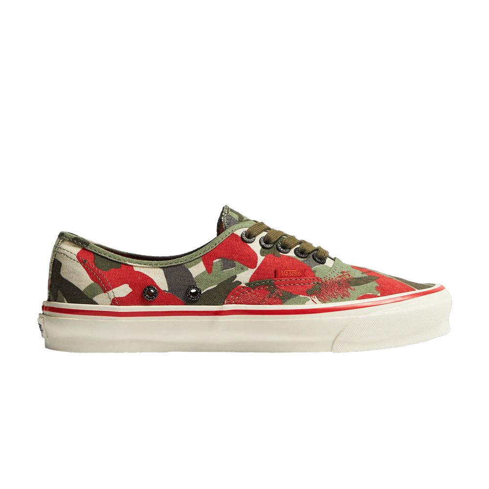 Nigel Cabourn X Vans OG Authentic Lx Army Green Camo