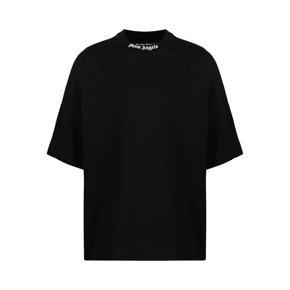 Buy Palm Angels Classic Logo Over Tee 'Black 