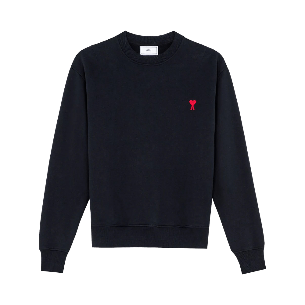 Buy Ami Sweatshirt 'Black' - BFHJ007 730 001 | GOAT