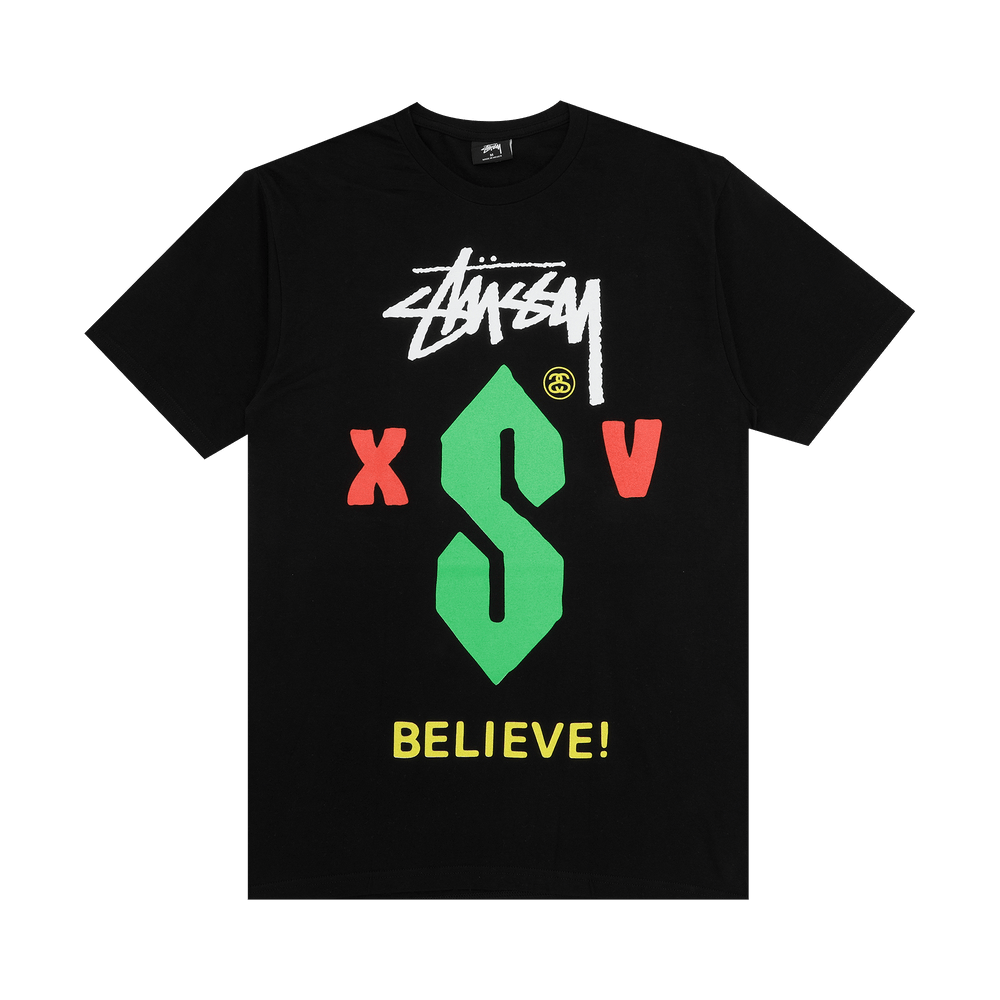 Buy Stussy Believe Tee 'Black' - 1903636 BLAC | GOAT