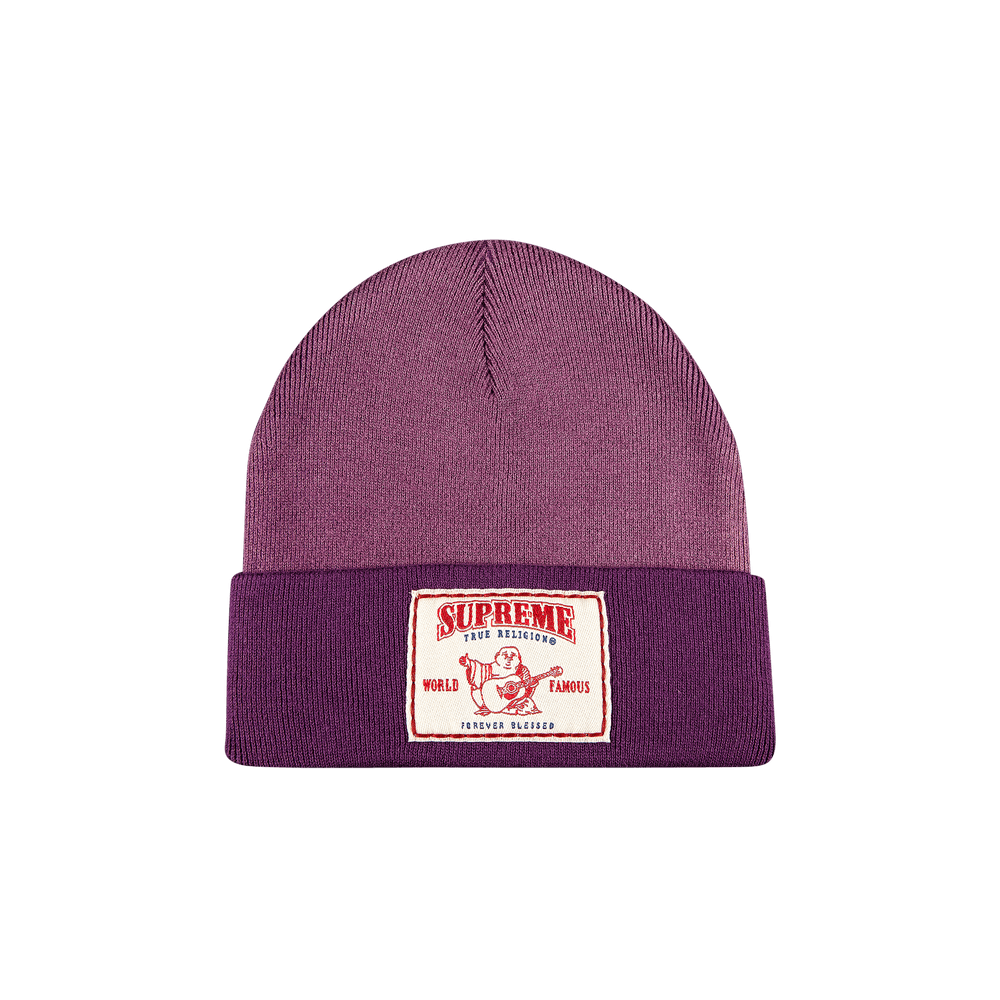 Buy Supreme x True Religion Beanie 'Purple' - FW21BN55