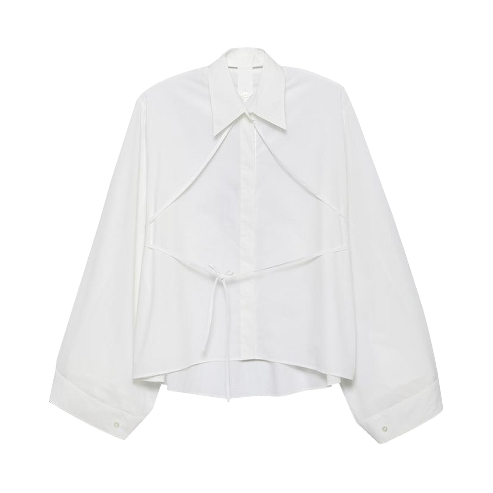 Buy MM6 Maison Margiela Detachable Collar Cropped Blouse 