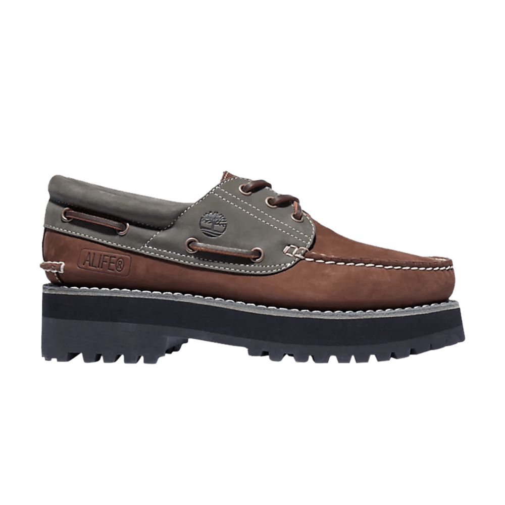 Buy Timberland Alife x 3-Eye Classic Lug Boat 'Brown' - TB0A2QNK