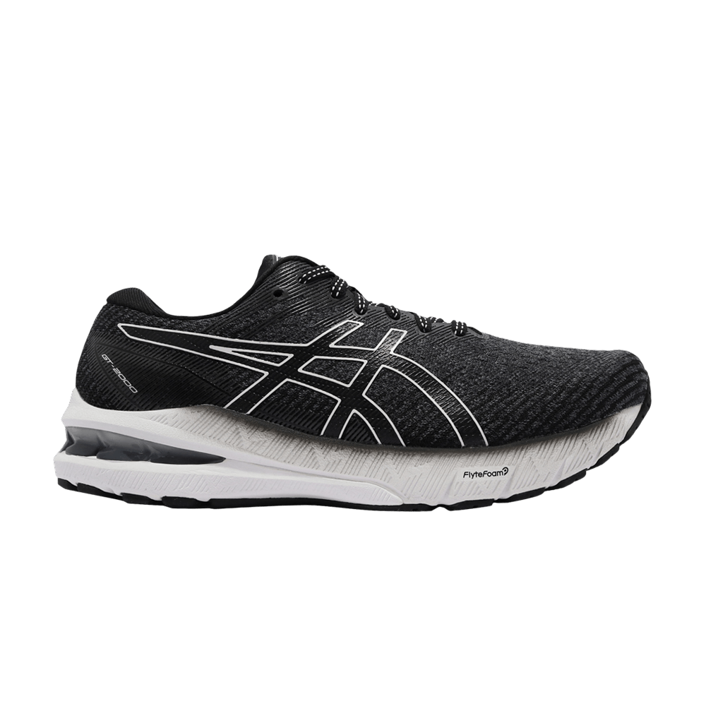 Asics Wmns GT 2000 10 2E Wide 'Black White'
