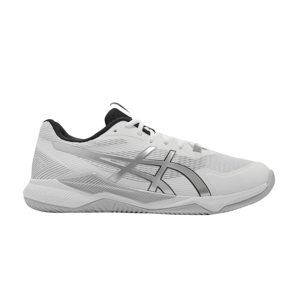 Asics Gel Tactic Wide White Pure Silver