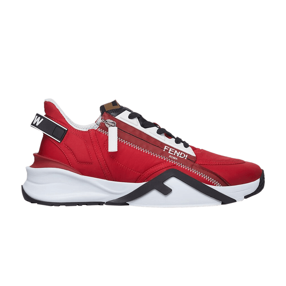 Buy Fendi Flow Low 'Red' - 7E1456 AD79 F0ZVC | GOAT