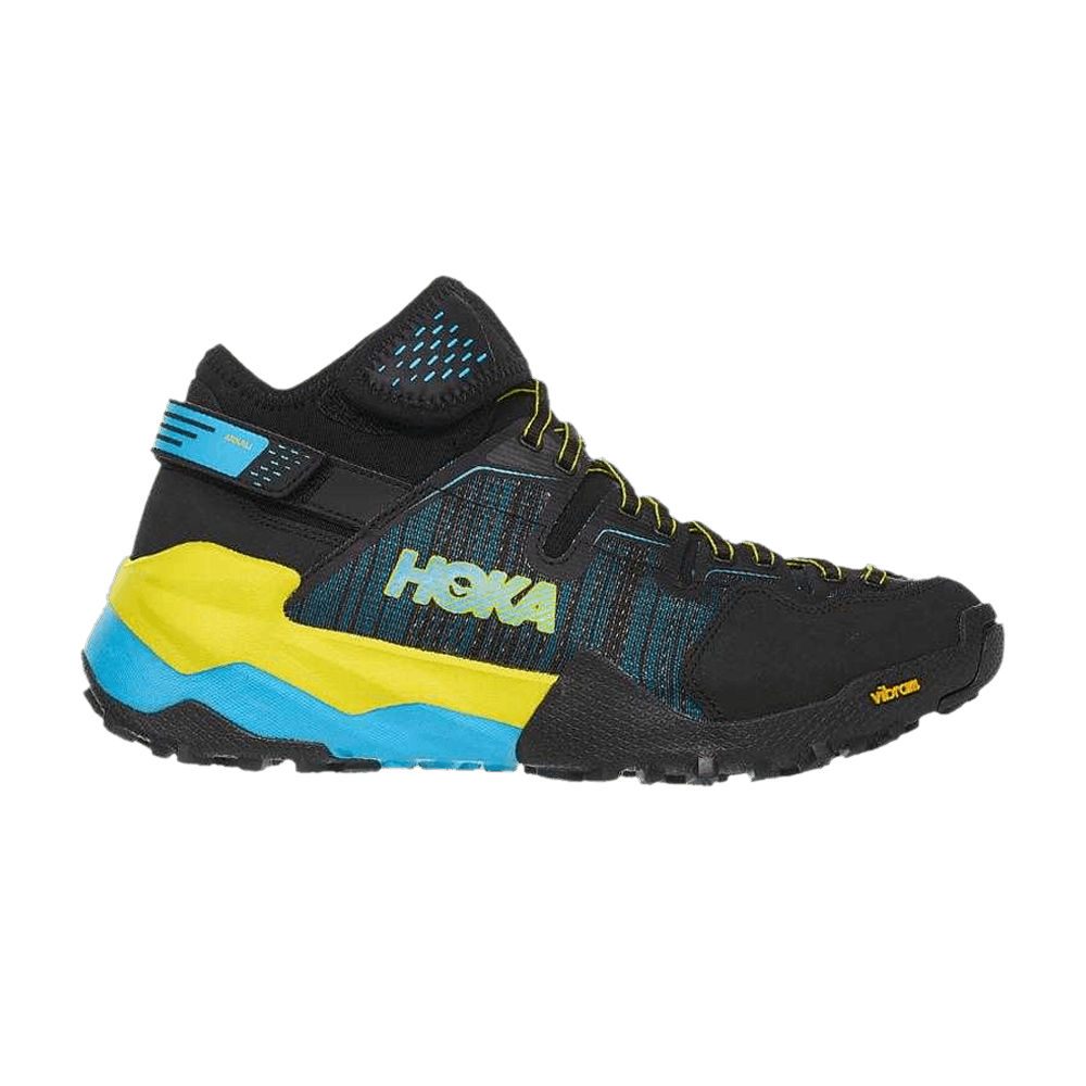 Hoka Sky Arkali Black Cyan Citrus