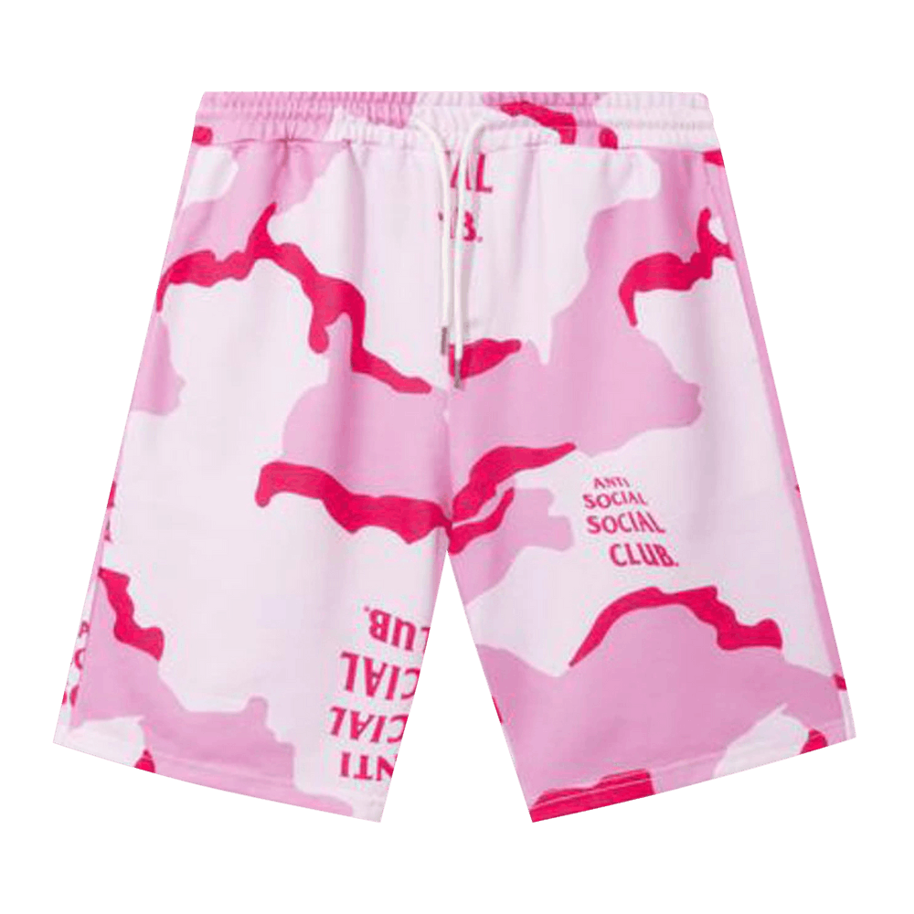 Buy Anti Social Social Club Cotton Candy Shorts Pink Camo 1020 100000202CCS PINK GOAT