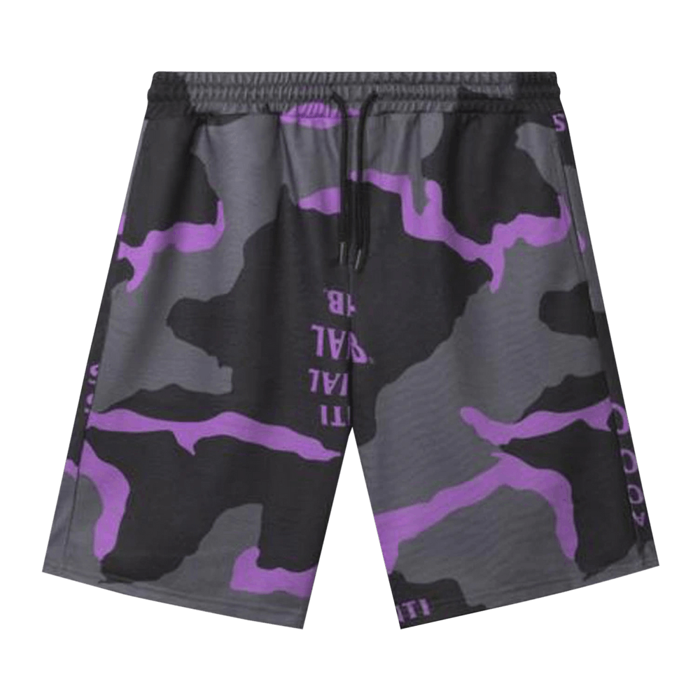 Buy Anti Social Social Club Cotton Candy Shorts Black Camo