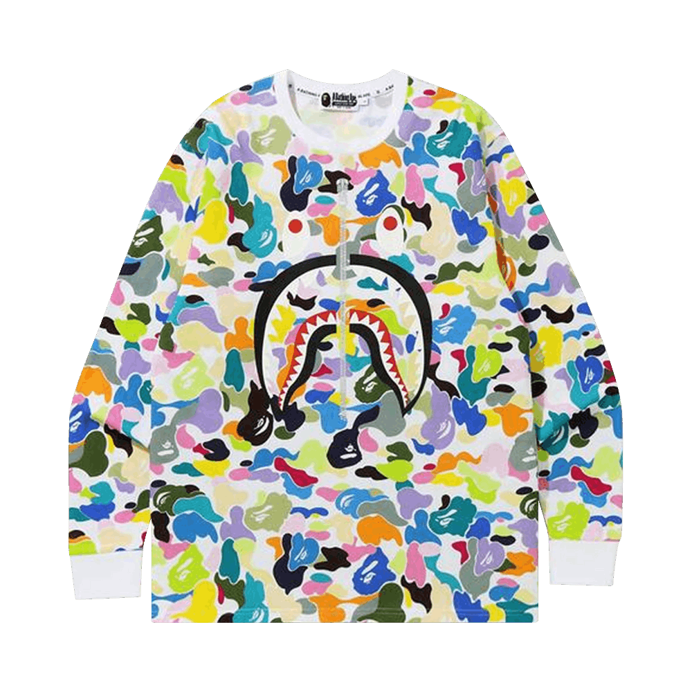 Bape multi camo shark sales