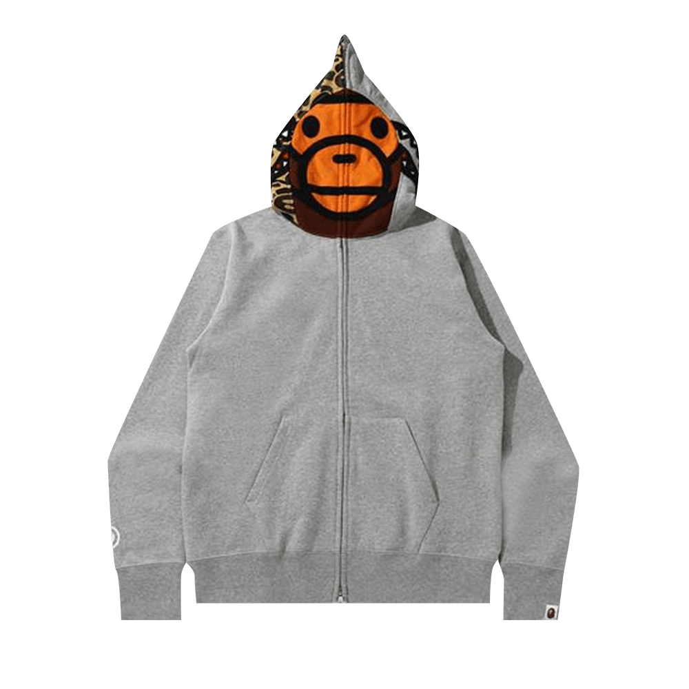 Bape BABY MILO SANRIO CHARACTERS SHARK FULL ZIP HOODIE Size