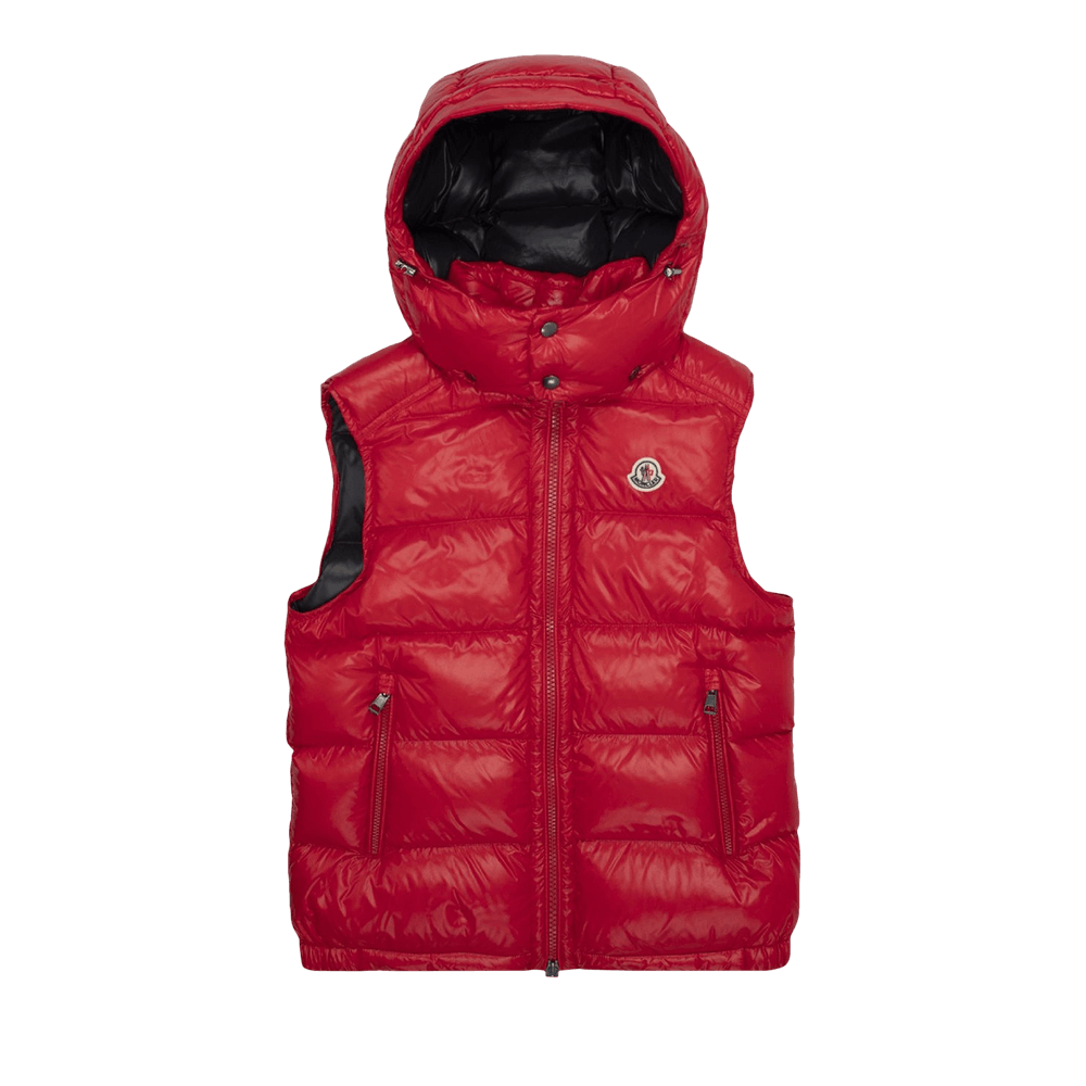 MONCLER BARTHLOME（バルトロメ） ダウンベストT2赤 MONCLER 赤 ダウンベスト - メルカリ