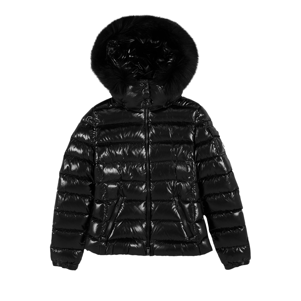 Moncler Badyfur Jacket With Fur Collar 'Black'