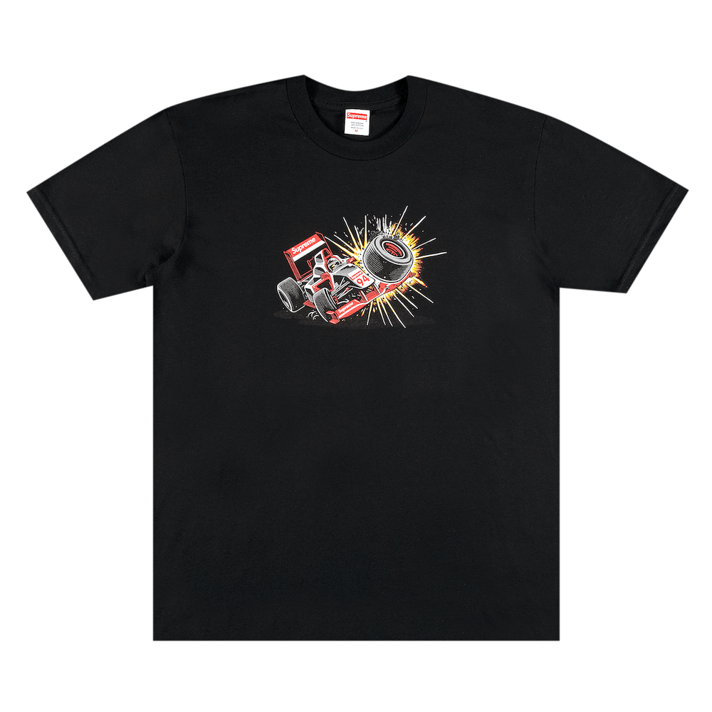 Buy Supreme Crash Tee 'Black' - FW21T50 BLACK | GOAT