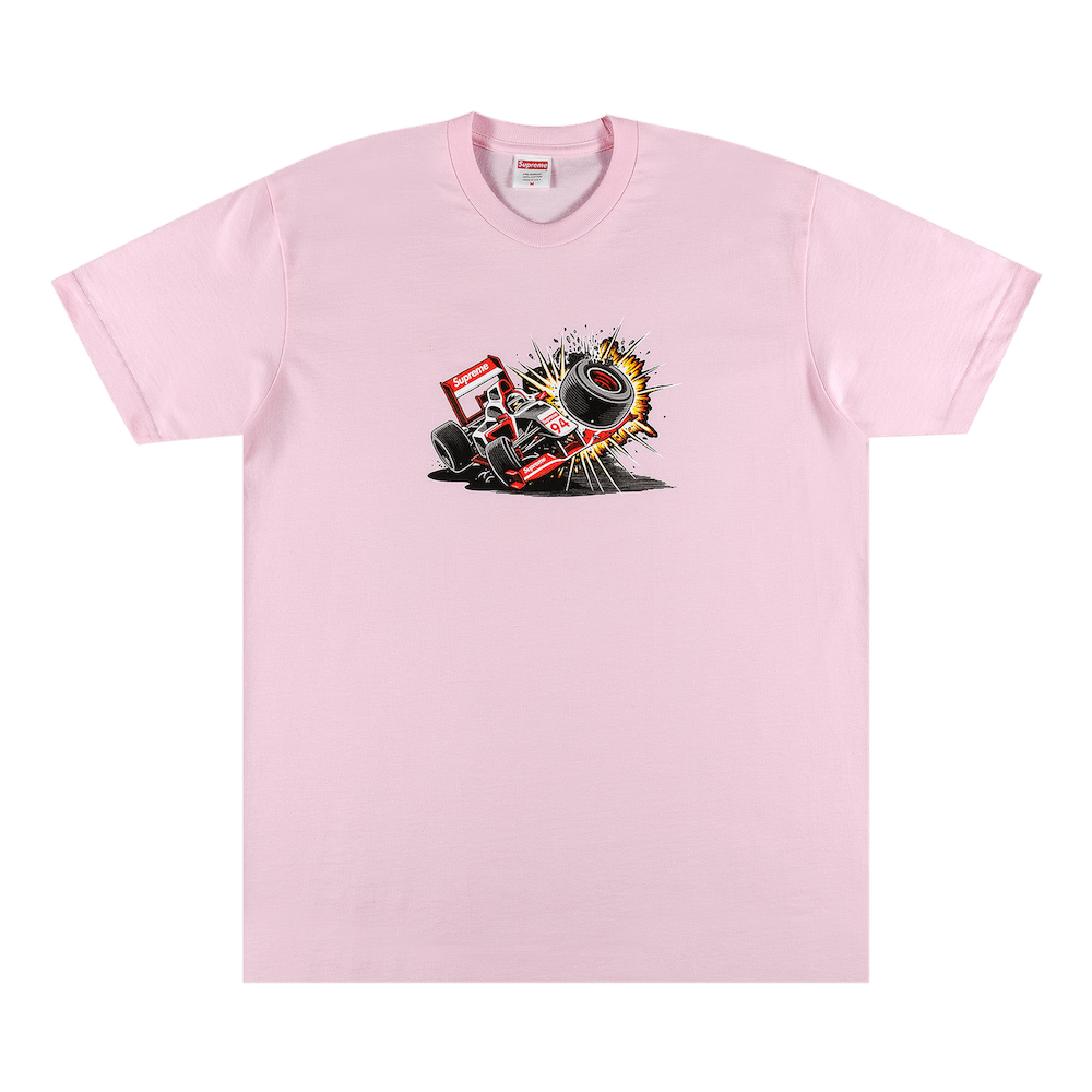 Supreme グラフィックプリント Tシャツ pink Supreme SUPREME シュプリーム 24SS Cracked Arc S/S Top