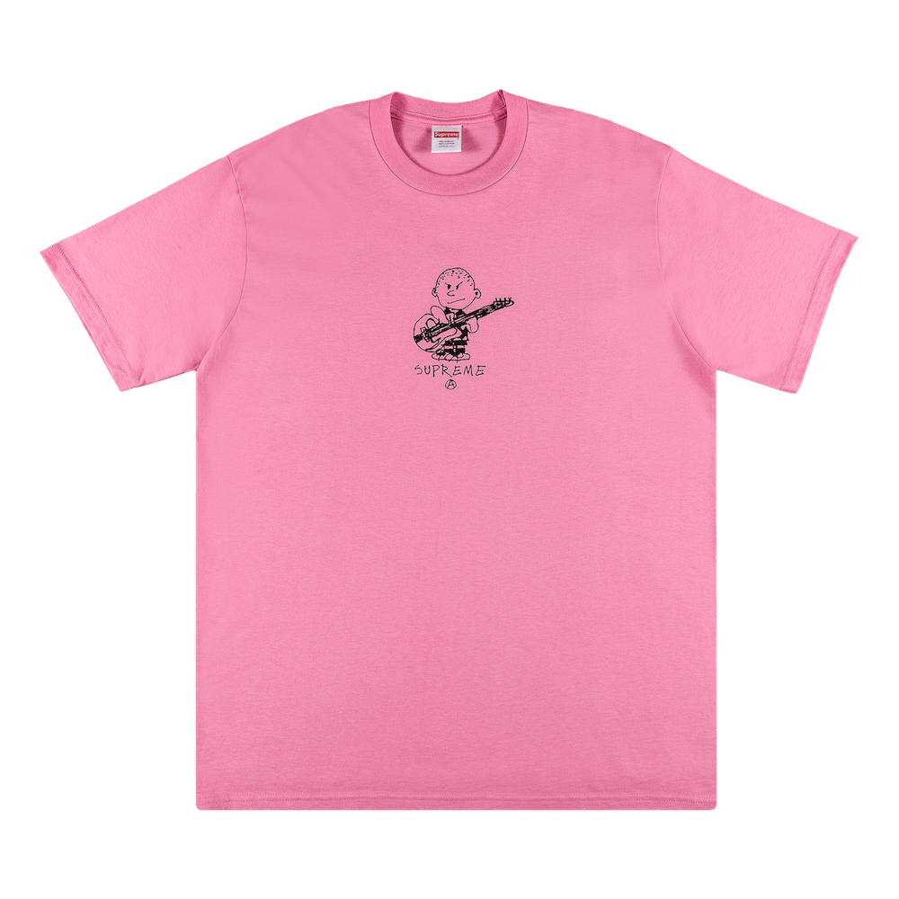 Buy Supreme Rocker Tee 'Pink' - FW21T15 PINK | GOAT