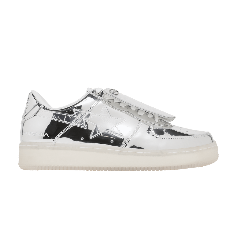 Buy Hajime Sorayama x Bapesta 'Silver' - 1H23191950 SLV | GOAT