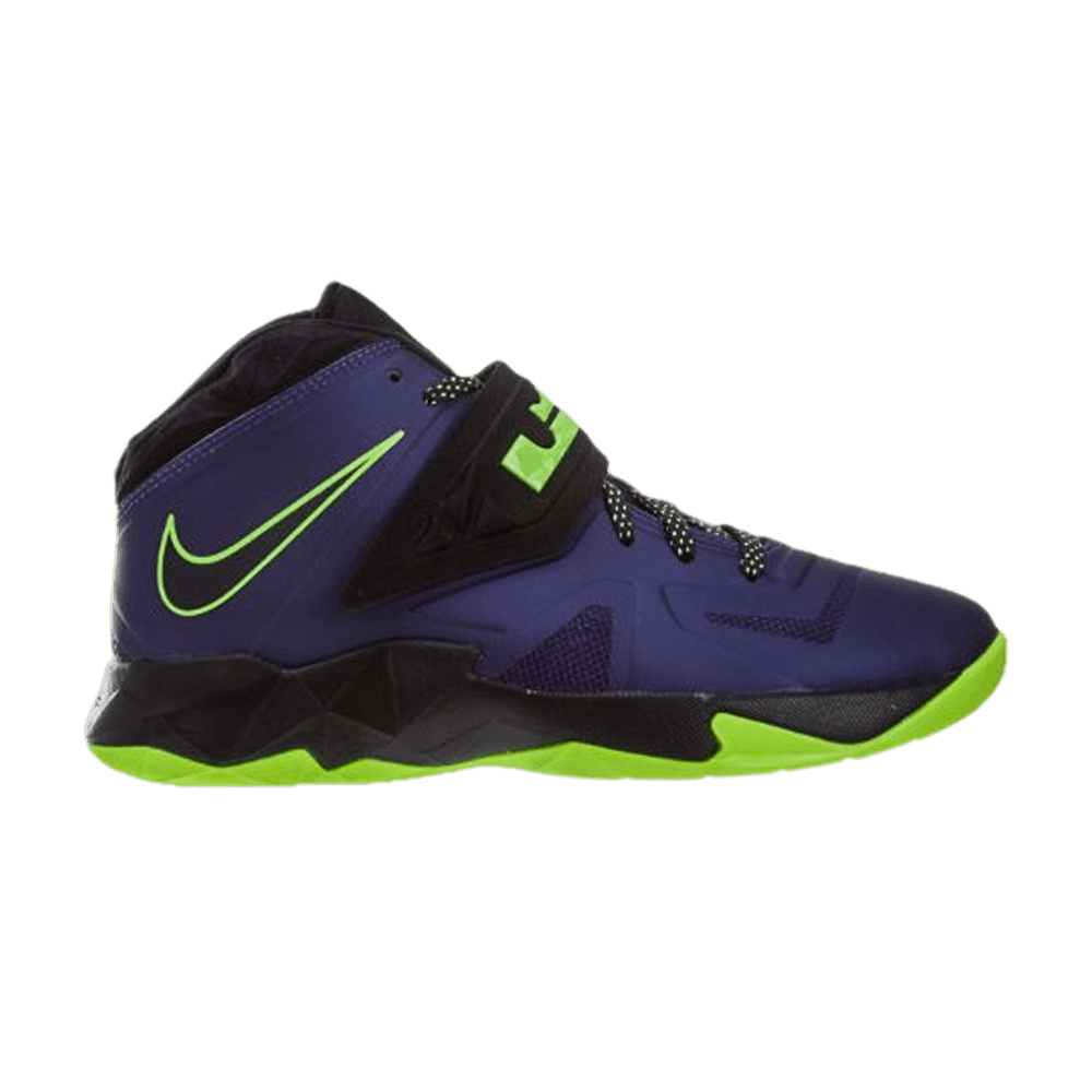 Buy LeBron Zoom Soldier 7 GS Court Purple Flash Lime 599818 500 GOAT CA