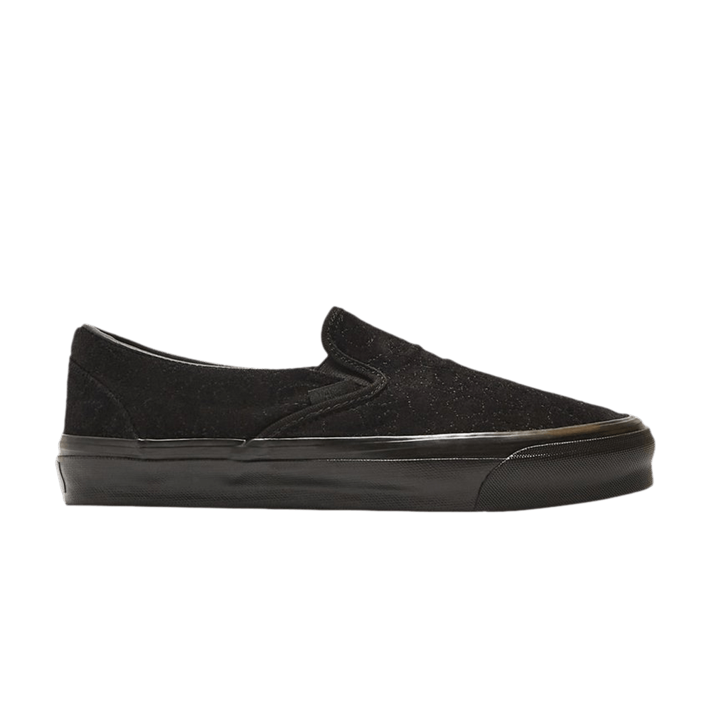 Vans OG Classic Slip-On Lx Velvet Emboidery - Leopard Black