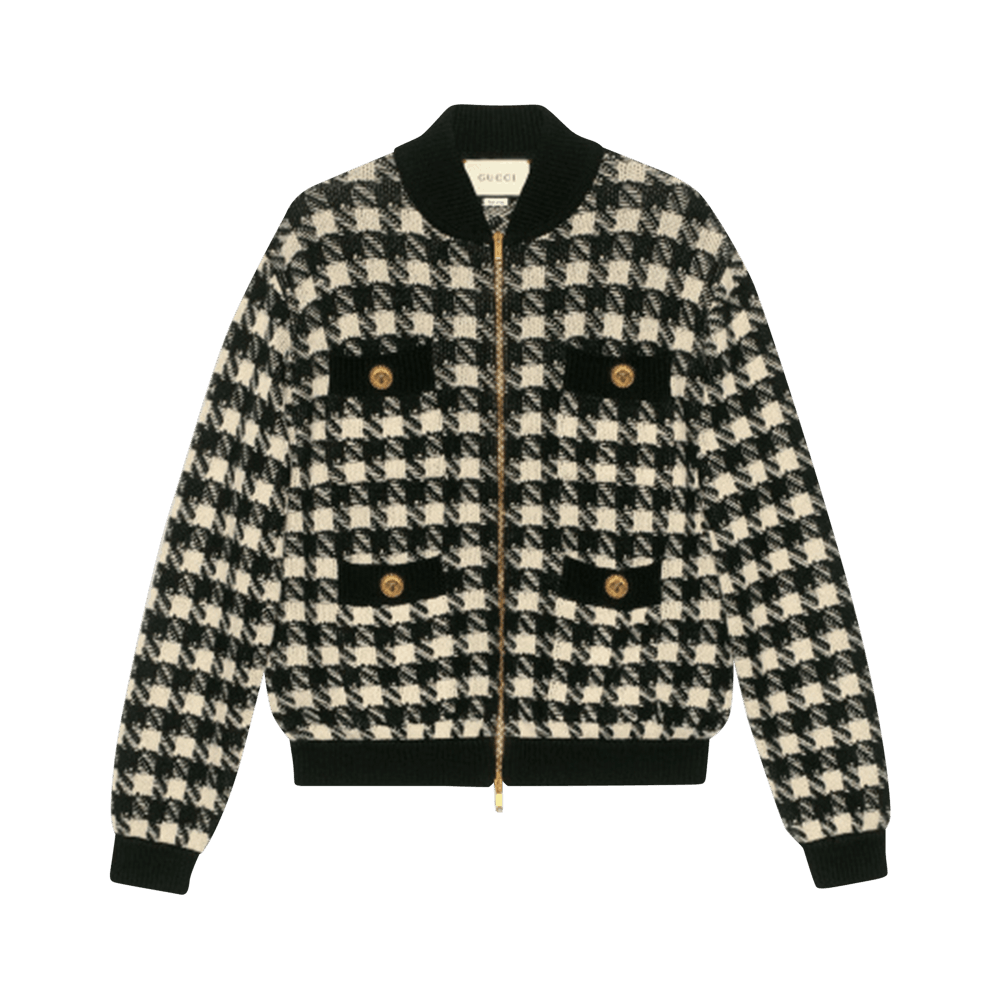 Gucci houndstooth jacket outlet