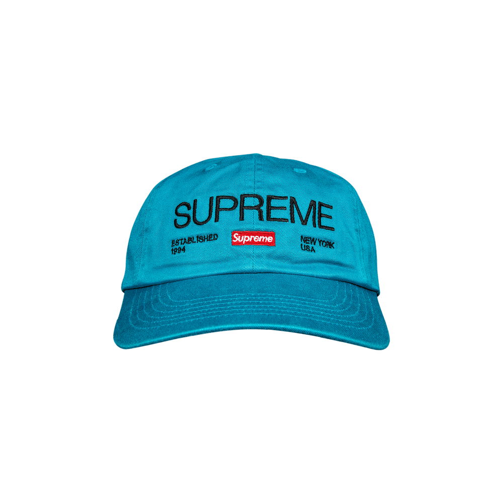 Buy Supreme Est. 1994 6-Panel 'Teal' - FW21H131 TEAL | GOAT