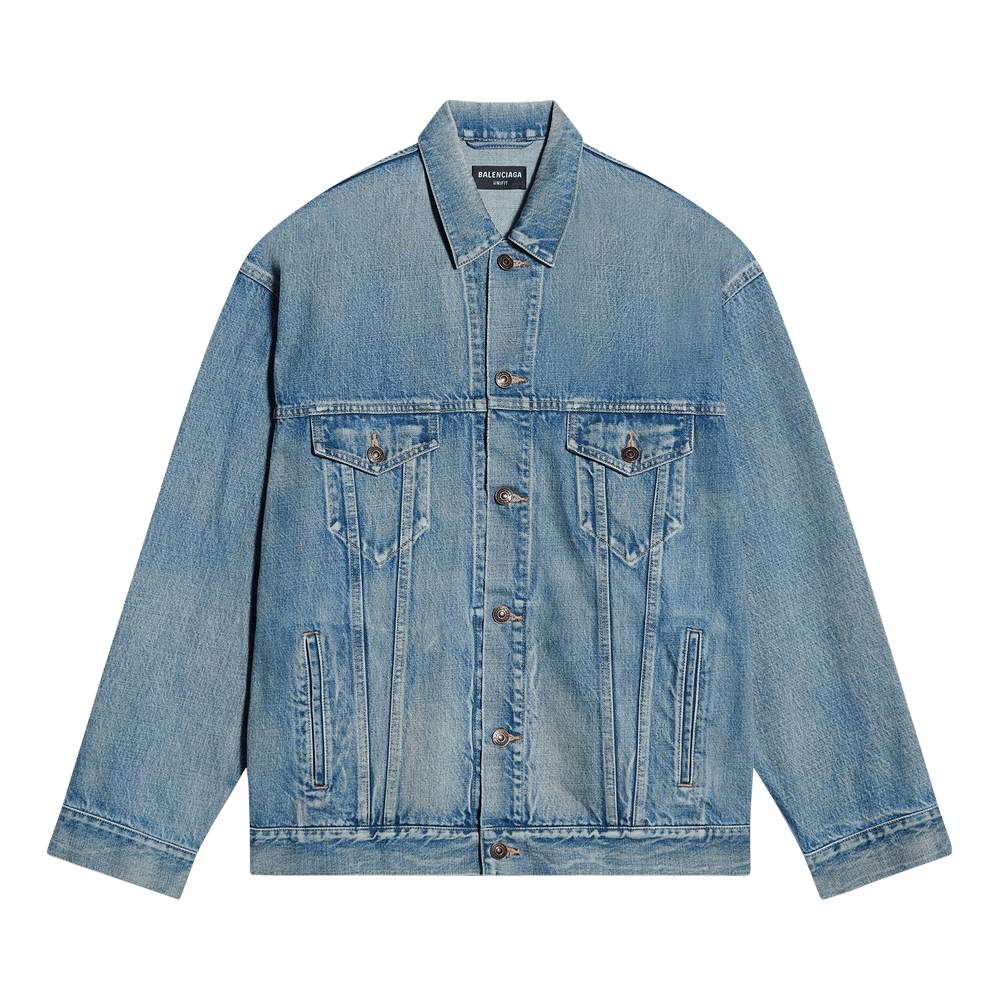 ジャケット BALENCIAGA Women Jackets 773776TJW79 4076 BLUE Balenciaga Coats Clear Blue – italianluxurygroup.com.au