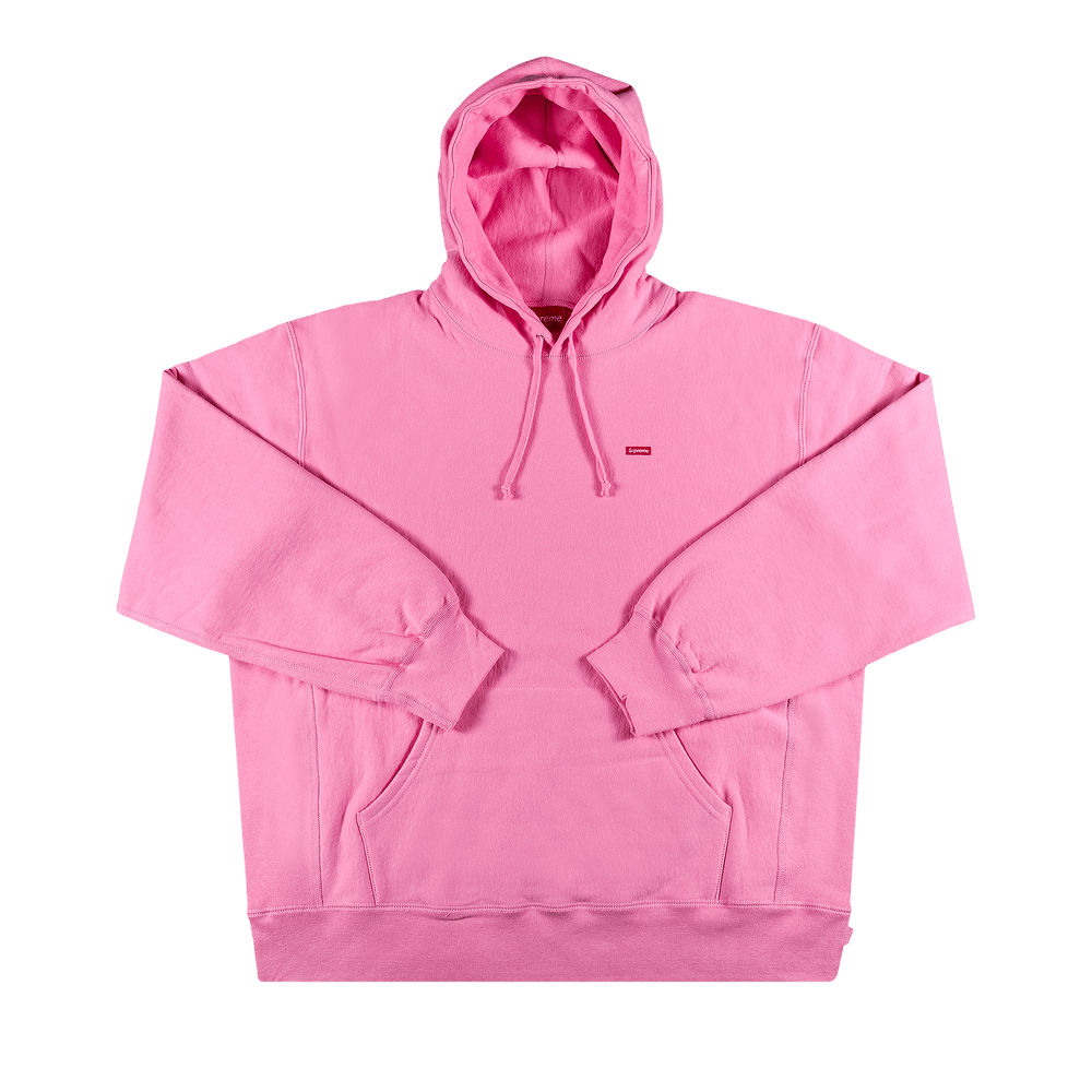 Supreme Small Box Hooded Sweatshirt 'Pink'