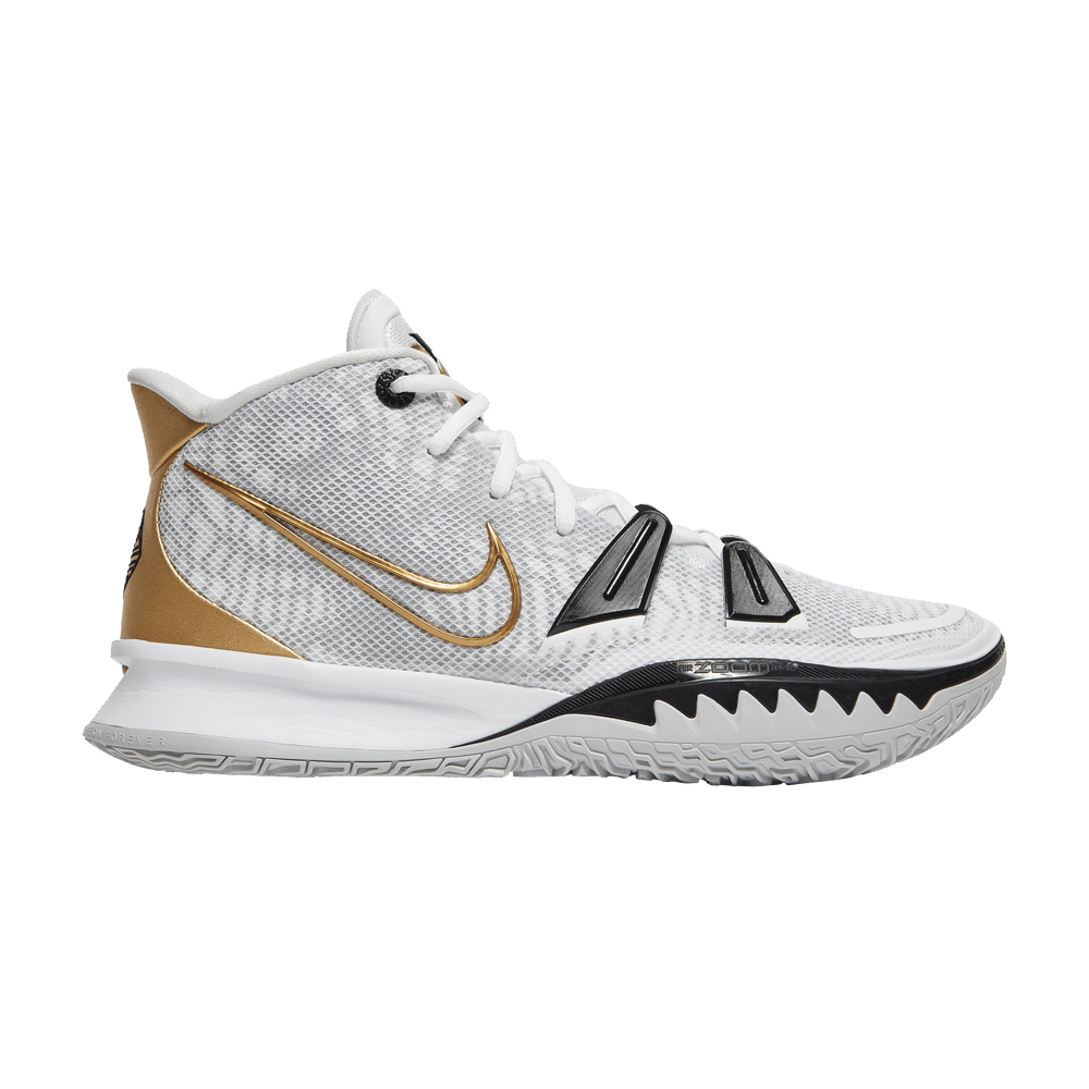 White and gold kyrie outlet