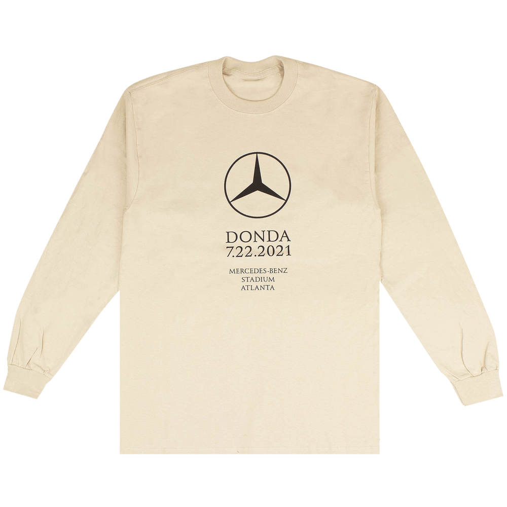 Buy Kanye West DONDA Listening Party Long-Sleeve Tee 'Beige
