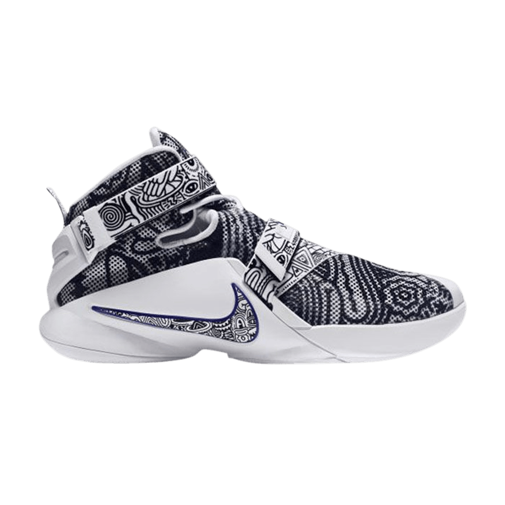 Nike-zoom-lebron-soldier-9-le-black concord-white online