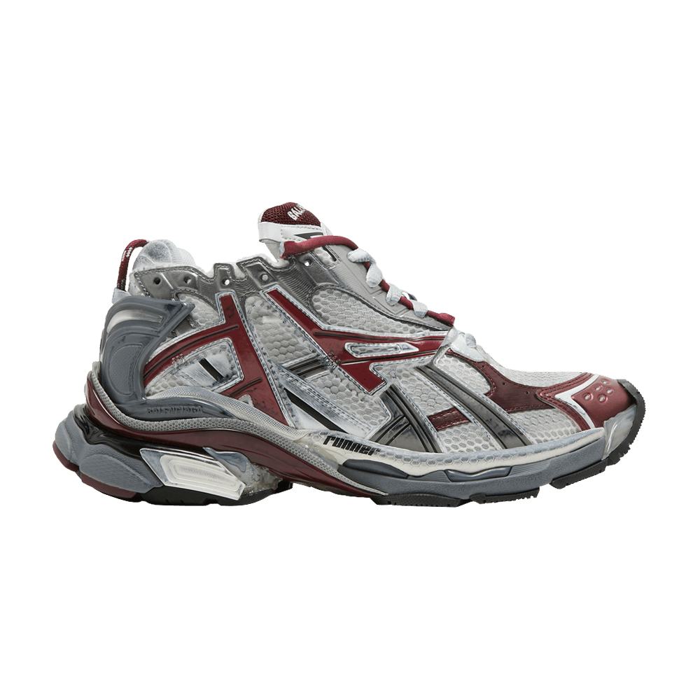 Balenciaga sock shoes burgundy online