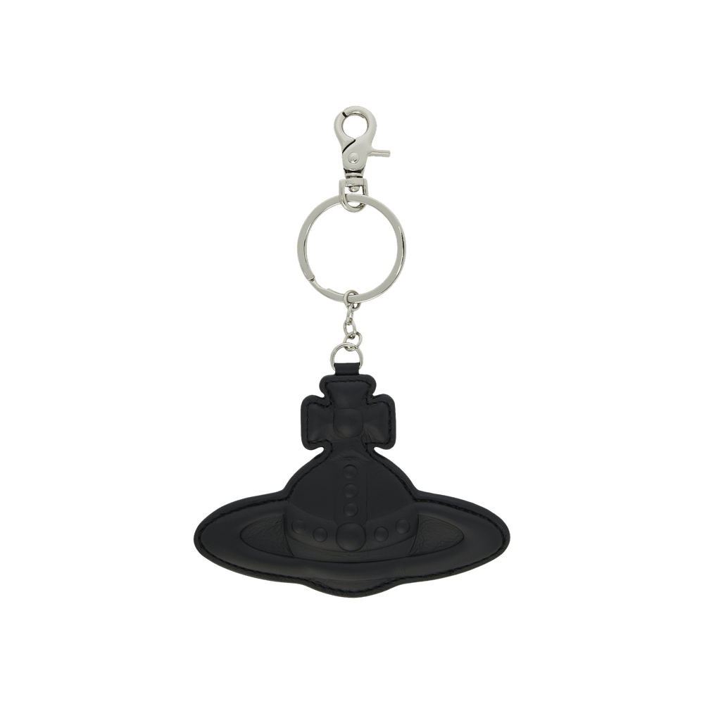 Vivienne Westwood キーチェーン Vivienne Westwood: ブラック＆シルバー Mirror Heart Orb キー