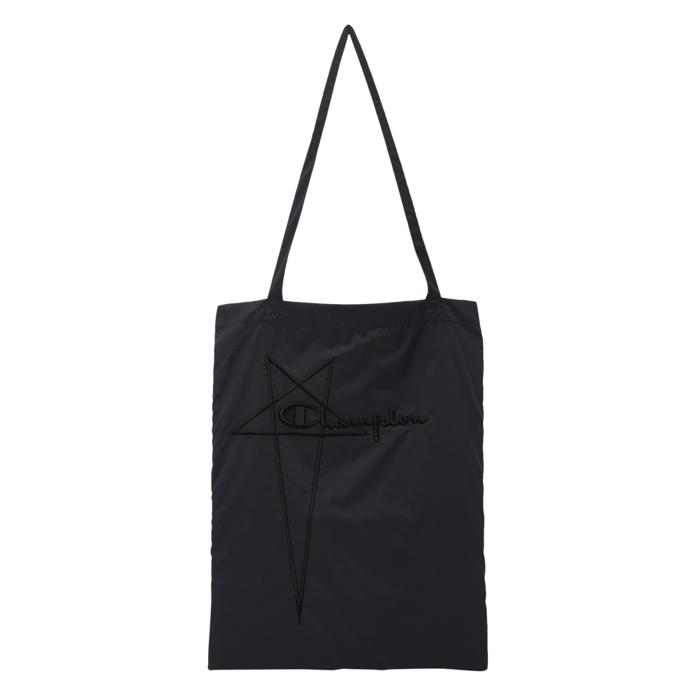 Buy Rick Owens x Champion Nylon Shopper Tote Bag 'Black